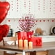 thumbnail image 4 of Decoraciones para San Valentín, adornos para San Valentín, regalos para San Valentín, arreglos de corazón para San Valentín, ramitas de pulpa de corazón para fiestas, decoraciones navideñas, 4 of 6