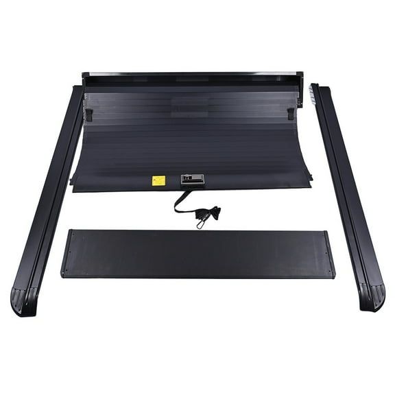 1x 5.5FT Aluminum Retractable Tonneau Cover For 2016-2024 Nissan TITAN