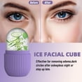 thumbnail image 2 of 2Piezas Rodillo de Hielo para la Cara, Molde de Hielo para Cara, Molde de Hielo de Silicona Reutilizable Herramientasde Cuidado para Masaje Facial de Ilumina la Piel para Belleza Facial, 2 of 5