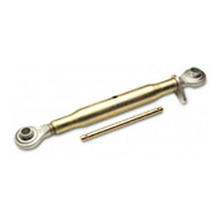 22520 Tractor Top Link  Category 2  Yellow Zinc Plated  16-In. - Quantity 1 16  Top Link  Category 2  Yellow Zinc Plated  Adjustable Top Links Attach Upper 3 Point Attaching Point Of Implement To Tractor  Adjusting Handle Included  Open Length 33   Closed Length 21   Body Length 16   Hole Diameter 1   Thread 1-1/8 .