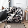 thumbnail image 3 of Club Chair Slipcover Polyester Non-Slip Anti-Skid Elastic Arm Chair Cover pattern 5, 3 of 9