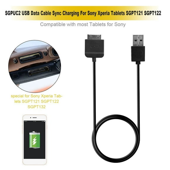 Câble de Charge Chargeur de Téléphone Portable Rapide Câbles de Données USB Chargeur de Synchronisation Cordon Tablette Portable Accessoire pour SGPT121CN/S