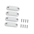 thumbnail image 4 of Soporte para puerta de RV, piezas, moderno, reemplaza casas rodantes de alto rendimiento, almacenamiento de RV Juego de 2 blanco, 4 of 9