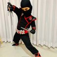thumbnail image 3 of Kids Seven-Piece Ninjas Role-Playing Set Breathable Comfortable Fashion Suit for Children's Day, 3 of 5