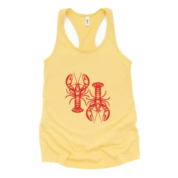 Two Lobsters - Women's Racerback Tank