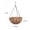 12 Inches, variant on 8/10/12-inch Coconut Fiber Plant Holder Metal Hanging Basket Round Wire Planter Pot for Home Garden Flowerpot Balcony Decoration
