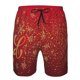 thumbnail image 3 of Balery Merry Christmas Traje de Baño Estilo Hawaiano para Hombre, Shorts de Secado Rápido con Bolsillos-X-Large, 3 of 6
