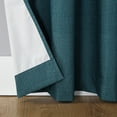 thumbnail image 6 of Sun Zero Duran Thermal Insulated 100% Blackout Grommet Curtain Panel, 50"X95", Teal (Single Panel), 6 of 8