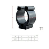 10PCS Fishing Rod Holder Clips with Screws for Regular Pole/Pool Cues ...