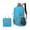 Blue, variant on Portable Foldable Hiking Daypack Waterproof Biking Backpack Lightweight Durable Backpack for Ski Snowboarding Running Cycling