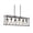 Oil Rubbed Bronze, variant on JONATHAN Y Marion 37.75" 6-Light Adjustable Iron Farmhouse Rustic LED Dimmable Pendant, Oil Rubbed Bronze