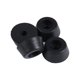 thumbnail image 1 of 4 piezas de patas de goma para muebles, almohadillas para patas de gabinete de amplificador de altavoz, D25x20xH11mm, 1 of 7