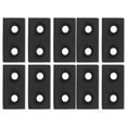 thumbnail image 4 of Aluminum Alloy End Covers,  Cover Plate Standard Sizes 2040 Double Holes Screw Fixing Lightweight Durable  For CNC Machines For Robotics Projects Black, 4 of 8