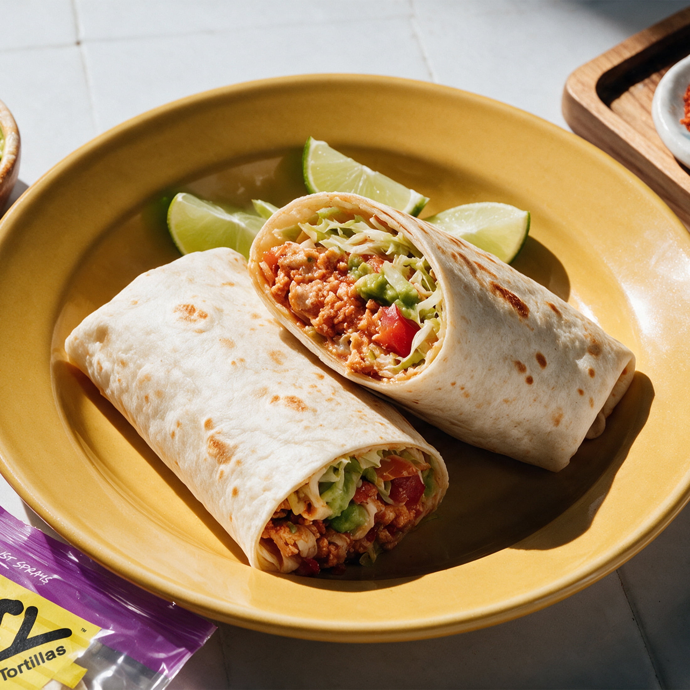 Angry Soft Taco Organic Flour Tortillas 8 count 9.6oz