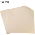 thumbnail image 3 of Highcool 100pcs Parchment Paper Square Sheets 9.84" x 9.84" Oil-absorbing Dry Food Wrapping Paper for Sandwich Baking Paper Liners Picnic Basket Bread Hamburger Wrap Kitchen, Wood Color, 3 of 7