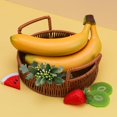 thumbnail image 2 of Realistic Fake Banana Artificial Fruit Model for Home House Cabinet Kitchen Wedding Festival Party DIY Material Lifelike Decoration, 2 of 3