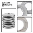 thumbnail image 5 of KAKOWELY Drapery Rings 80Pcs Plastic Curtain Rings Curtain Self-lock Circles Curtain Rings Drapery Rings3.15"X3.15"X0.39", 5 of 5