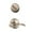 Satin Nickel, variant on Schlage F59 ACC 620 LH 12-326 10-269 H Accent Handleset Interior Lever, Antique Pewter (Interior Half Only)