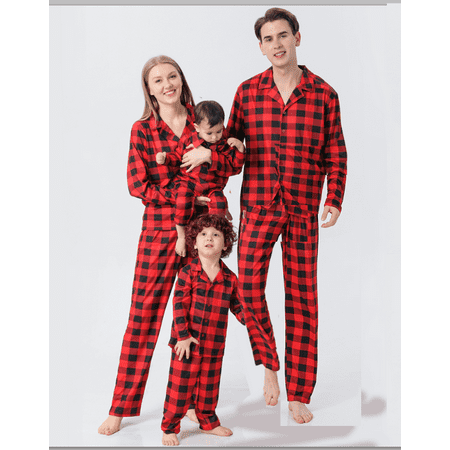 Checks & Trucks Buffalo Matching Family Pajamas