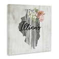 thumbnail image 3 of Stupell Industries Shabby Chic Shabby Chic Illinois Canvas Art, 17 x 17, by Cindy Jacobs, 3 of 8