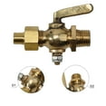 thumbnail image 4 of Brass petcock 1/8\"-1/4\" fuel tap Suitable for vintage motorcycles, 4 of 9