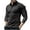 1 Black, variant on Work Polo T Shirts for Men Long Sleeve Polos with Pockets Button up Designer Sports T-Shirts Colour Block Stretch Activewear Muscle Fit Workwear Casual Mens Running Clothes