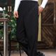 thumbnail image 2 of Pantalones de chef con cintura elástica completa para hotel, comedor, pantalones de trabajo de chef para hombre, pantalones de cocina (M), 2 of 8