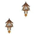 thumbnail image 1 of Bewildely Clock Bird Antique Retro Pendent Wall-mounted Home Decor Wall Pendulum Decoration for Living Room Bedroom Supplies Type1 NO1, 1 of 6