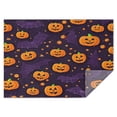 thumbnail image 1 of Happy Halloween Table Cloth Wrinkle Resistant Washable Tablecolths Table Covers Pumpkin Spooky Rectangle Table Cloths for Halloween Party Decorations Favors, 1 of 1