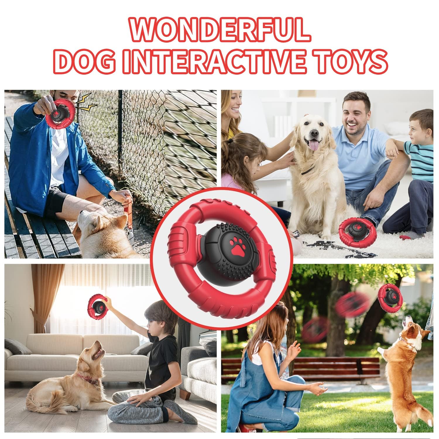 Pet Deluxe Extreme Tough Squeaky Dog Chew Toy photo 6