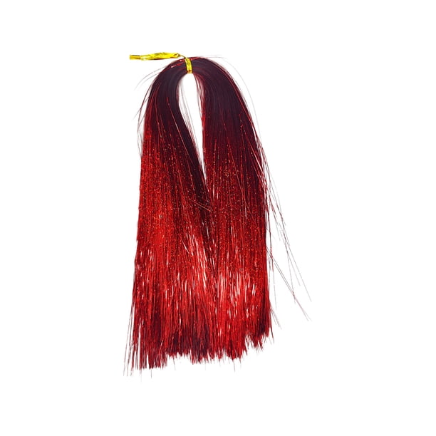 Matsuzay Carámbanos festivos de la guirnalda de la franja de la hoja del ANIMAL DOMÉSTICO para la decoración del árbol de Navidad tal como Kits de decoración para fiestas rojo-3000pcs