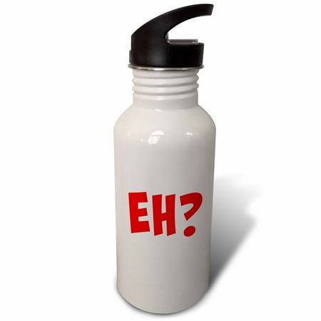 

Eh red lettering with a question mark 21 oz Sports Water Bottle wb-224359-1