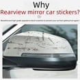 thumbnail image 4 of Pegatinas decorativas para espejo retrovisor de coche, pegatinas para modificación de carrocería, pegatinas personalizadas con el logotipo del coche, pegatinas impermeables y antiarañazos para espejo, 4 of 5