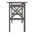 thumbnail image 5 of Winsome Wood Xander Foldable Desk, Oyster Gray, 5 of 13