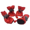 thumbnail image 1 of Softsoled For Summer Anti Scalding Soft Waterproof Care of Paw Paw Protector Pet Shoes Dog Boots Dog Supplies RED 3, 1 of 8