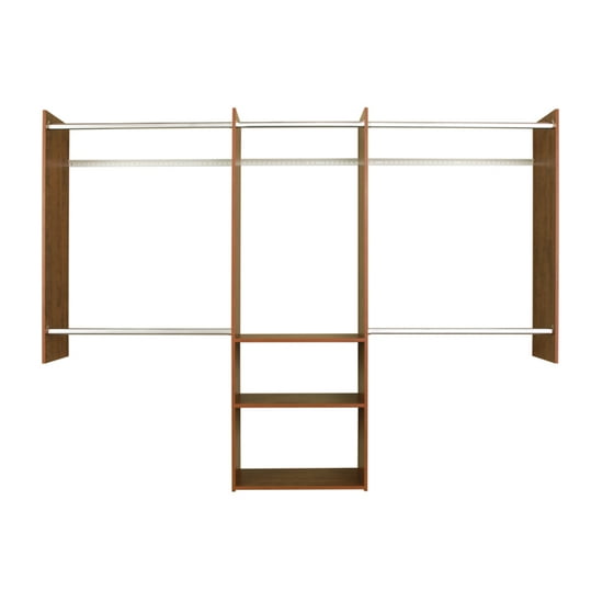 Easy Track Closet 4 8 Deluxe Starter Kit Cherry Com