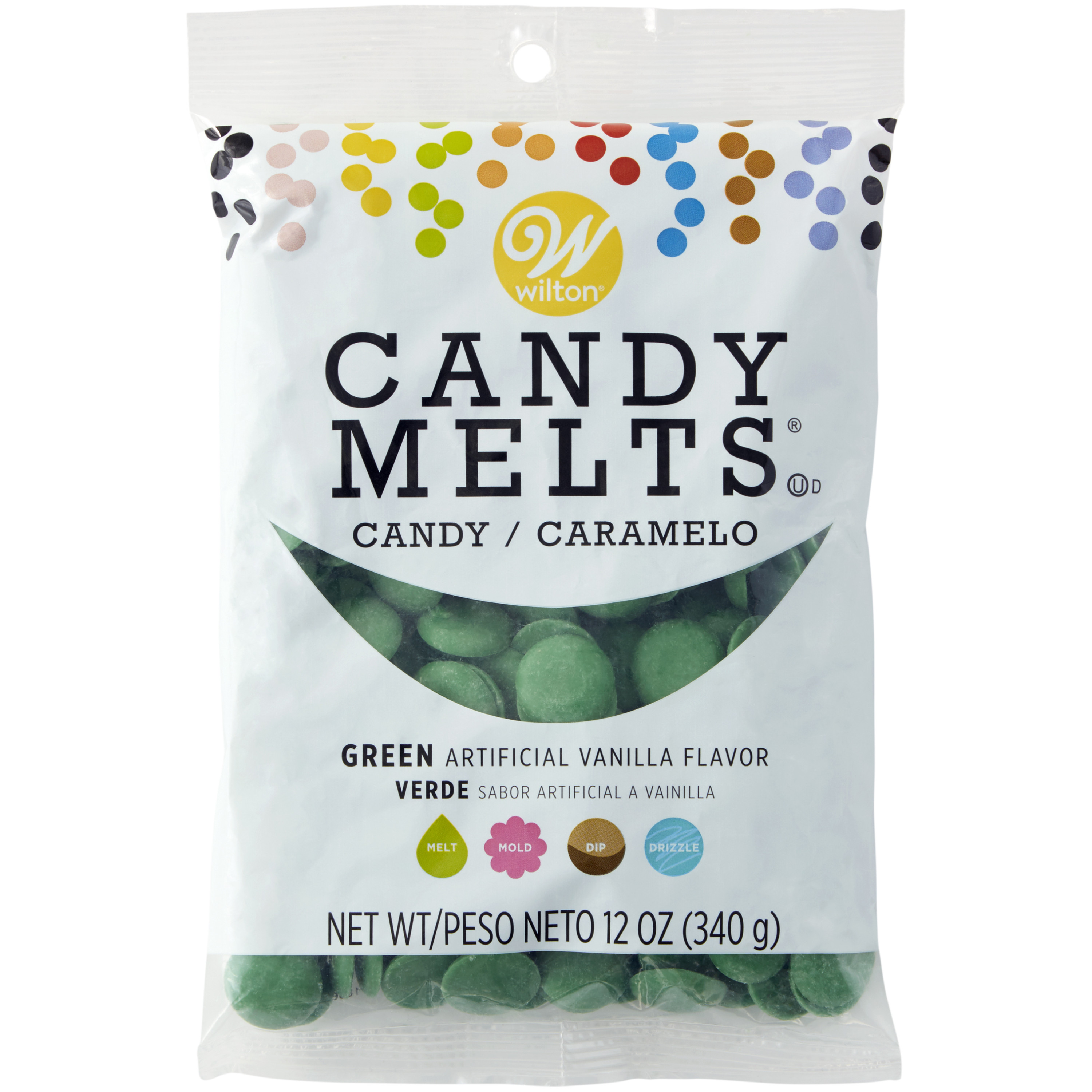 Wilton Dark Green Candy Melts Candy, 12 oz.