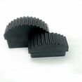 thumbnail image 3 of Yuarrent 4x almohadillas negras antideslizantes para pies de escalera para escalada estable y confiable, almohadilla plegable para pies de Decoración del hogar, 3 of 6
