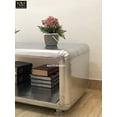thumbnail image 3 of Nauticalmart Black Hawk Coffee Table Aluminum Aviator Furniture Home & Office Decor (48 Inches), 3 of 5