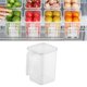 thumbnail image 5 of Caja De Almacenamiento Para Puerta Lateral De Refrigerador, Contenedores Organizadores Transparentes Para Puerta De Refrigerador, Convenientes Y Fáciles De Limpiar Para Cocina, 5 of 7