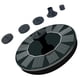 thumbnail image 5 of Fuente solar flotante de 13 cm para jardín, piscina, estanque, fuente de exterior con panel solar, minifuente de agua para piscina, estanque y jardín (negra), 5 of 7
