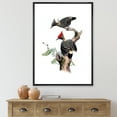 thumbnail image 2 of Designart 'Ancient Birds In The Wild VI' Traditional Framed Canvas Wall Art Print, 2 of 5