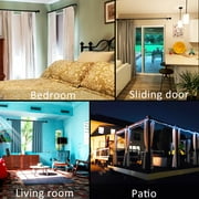 OLIYNEDY Black Curtain Rods for Windows 28 to 50, 5/8 Inch Adjustable Single Curtain Rod for Bedroom Windows Drapery Rods With Brackets