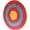 Red 1 Layer, variant on Archery Target - Backyard Straw Archery Target for Recurve Compound or Longbow - 20 Inch Traditional Bow Arrow Target for Kids Youth Adult Archery Hunting Practice