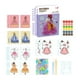 thumbnail image 3 of Libros de actividades temáticas de vestir, libros de pegatinas de muñecas, tablero de empuje para niñas, fabricación de ropa DIY para niños de juguete violeta Hugo  Pegatina Actividad Libros, 3 of 8