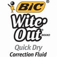 thumbnail image 3 of BIC Wite-Out Quick Dry Correction Fluid, 0.7 oz, White, 2 Count, 3 of 9