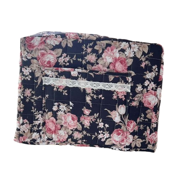 Funda antipolvo para máquina de coser con bolsillo Funda a prueba de polvo Máquina de coser doméstica Estilo F