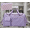 Purple, variant on 2pcs Checkered Travel Duffel Bag with Makeup Bag for Women Foldable Gym Bag Carry On Weekender Bag with Shoe Compartment,Detachable Straps For Travel, Business And Fitness