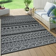 thumbnail image 3 of FairOnly 5'x8'Outdoor Area Rug Washable Reversible Waterproof Rugs for Balcony Garden Patio, 3 of 5