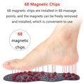 thumbnail image 5 of Acupressure Magnetic Insole, Magnetic Therapy Insoles Health Care Foot Massage Insoles Reflexology Insoles Unisex for Men Women to Help Relieve and Relax Foot Pain,L,Black, 5 of 5